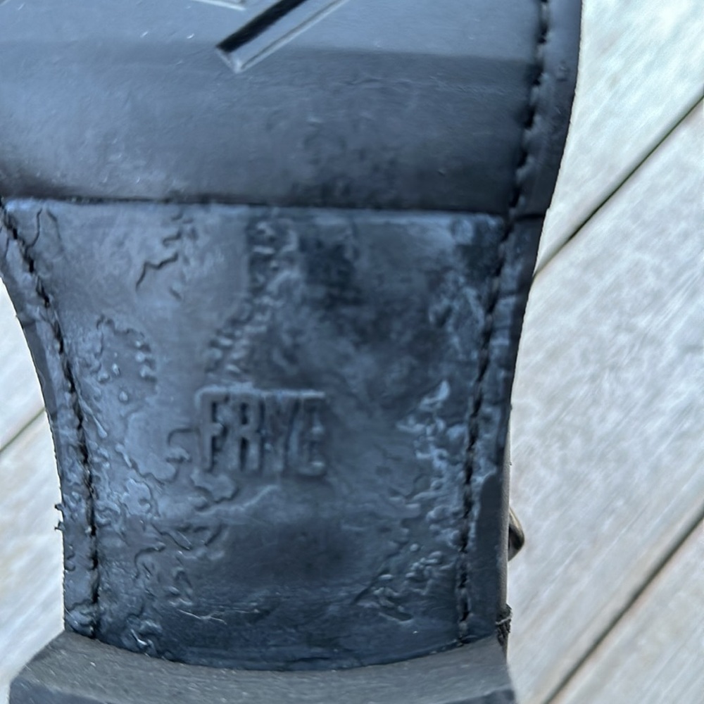 Frye boots with Sherpa lining. Wore them 1 time. In brand new condition. - Picture 8 of 9